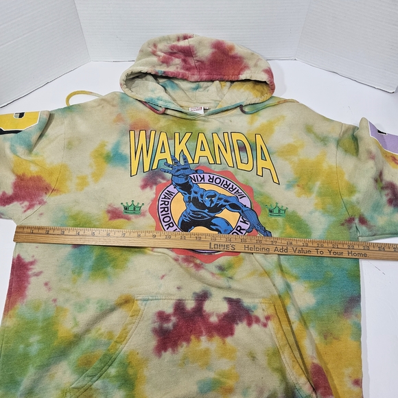 Marvel Wakanda Tie-Dye Hoodie - Multicolor - Picture 6 of 11